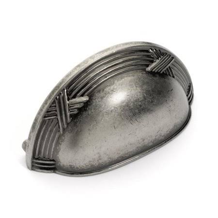 Antique Nickel Cabinet Bin Pull T5289