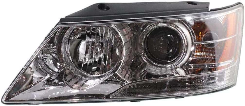 Headlight Assembly for Hyundai Sonata 2009 2010 Driver Side Halogen U81590