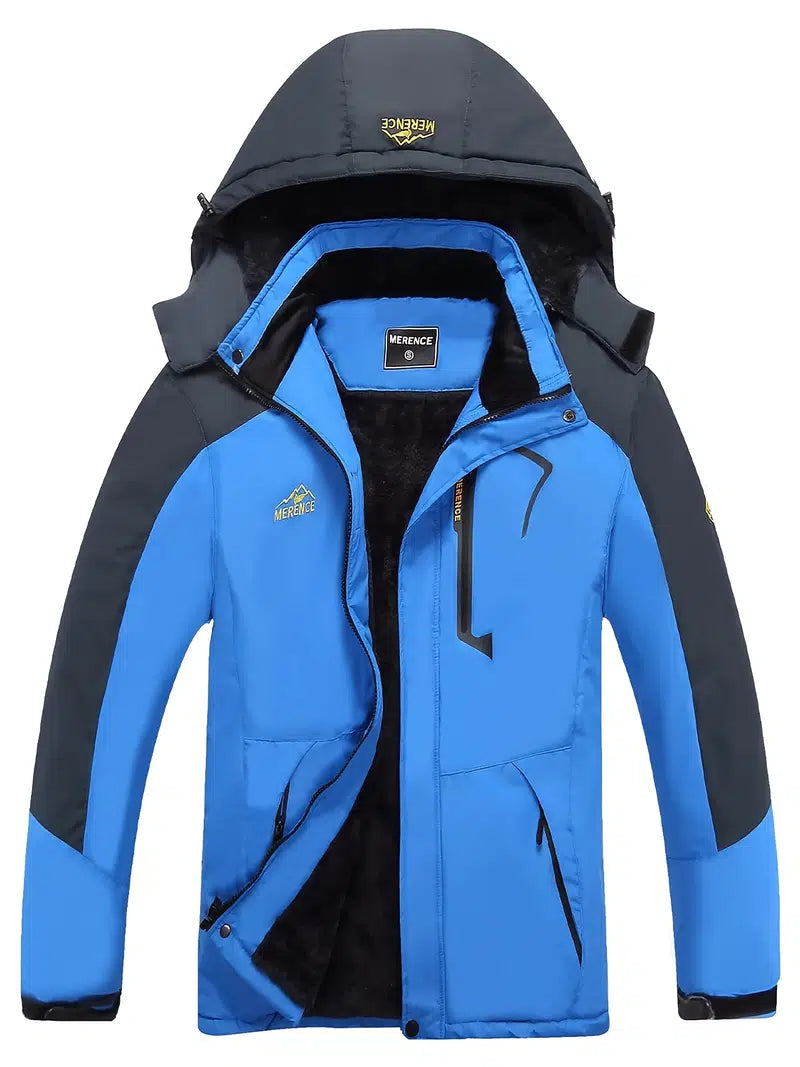 Men‘s Waterproof Windproof Hooded Ski Jacket Y26982