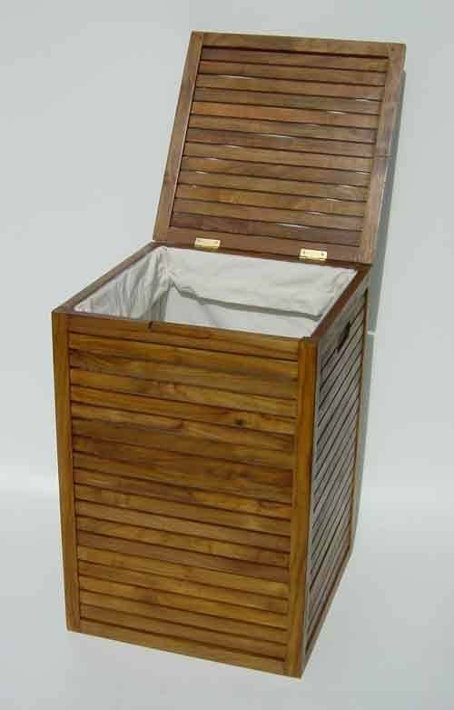 Teak Hamper H497