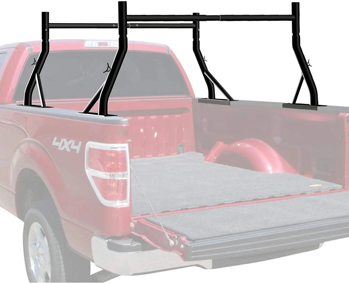 Steel Pick-Up Truck Ladder Rack Two Bar Set D698