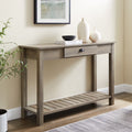 Grey Wash Console Table Z189