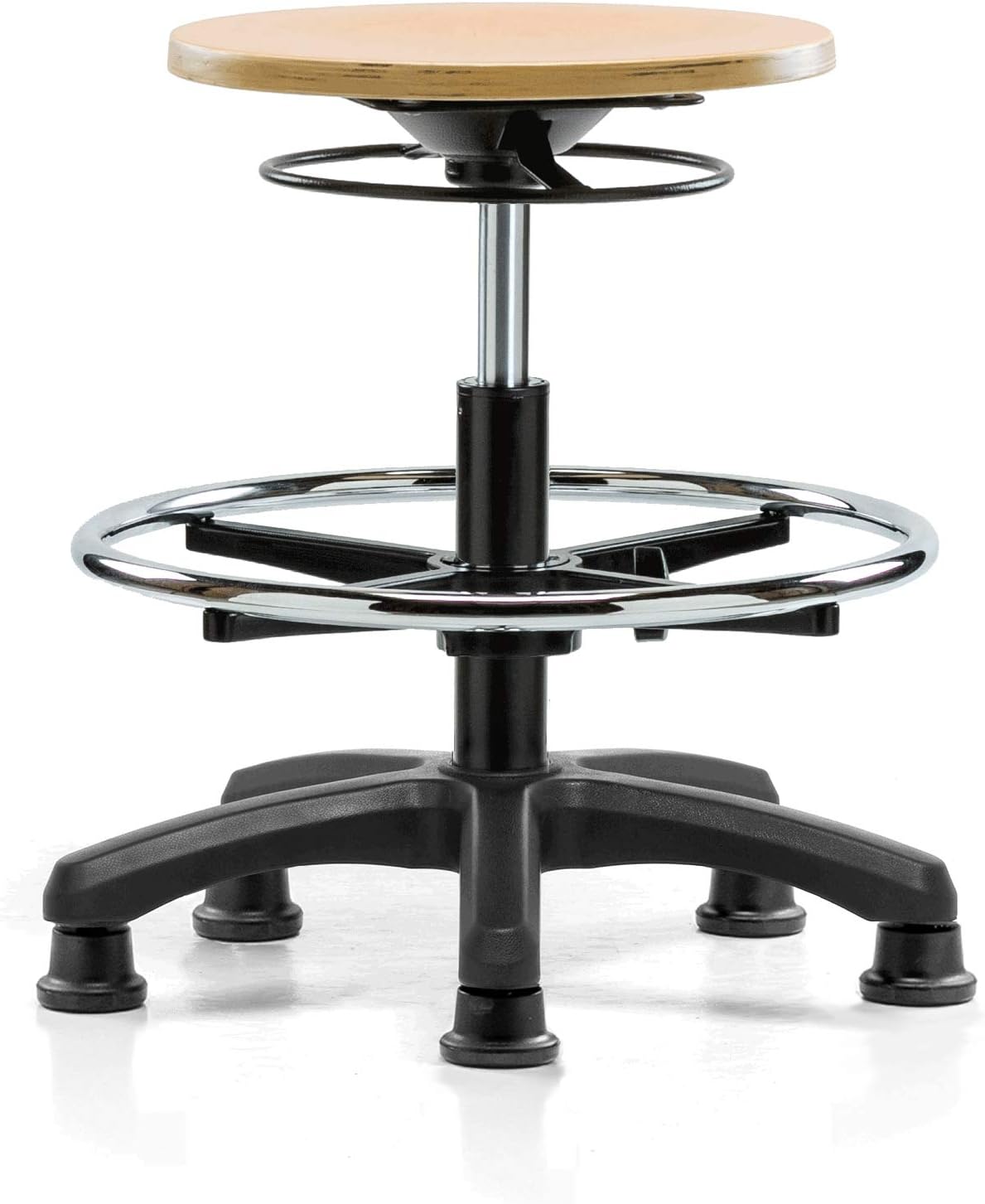 Wood Pneumatic Stool W5100