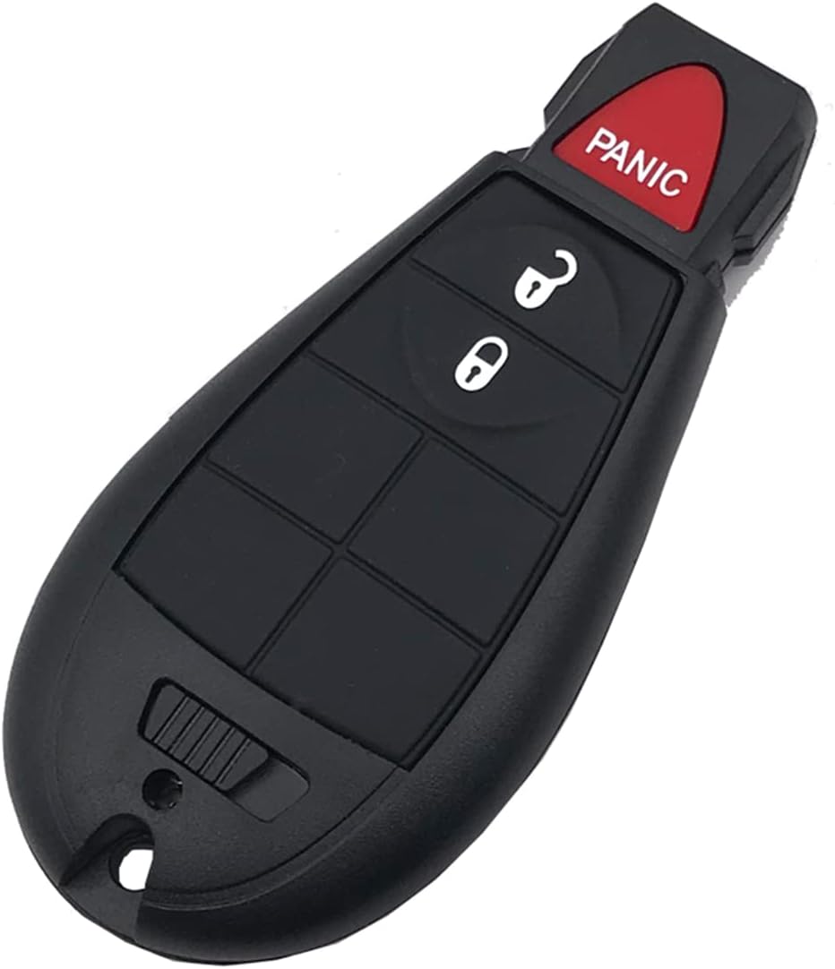 3 Buttons Key Fob Case Shell for Dodge Ram Truck M929