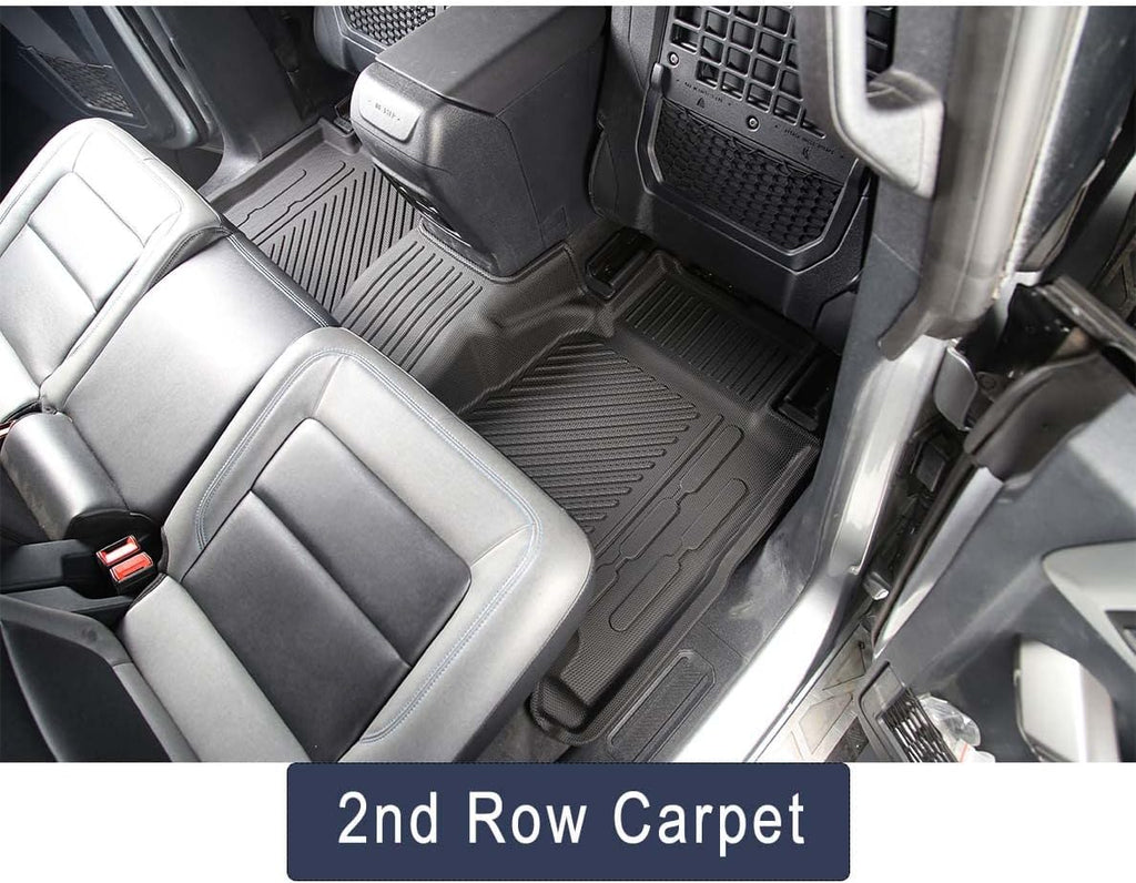 4 Doors Ford Bronco All Weather Floor Mats Liners T2156