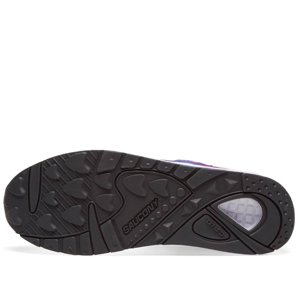 White & Purple Saucony Running Shoes B57992