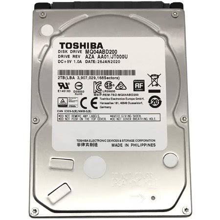 2TB 5400RPM 128MB Cache SATA 6.0Gb/s 2.5inch Hard Drive U567003