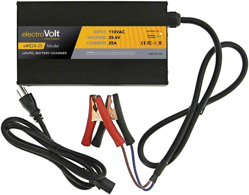 12.8V Li-ion LiFePO4 Battery Charger with Alligator Clips T9561