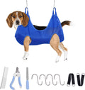 Pet Grooming Hammock, Blue R199