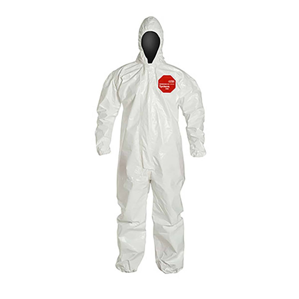 Coverall with Zipper Front, Hood, Elastic Wrist and Ankle E5187