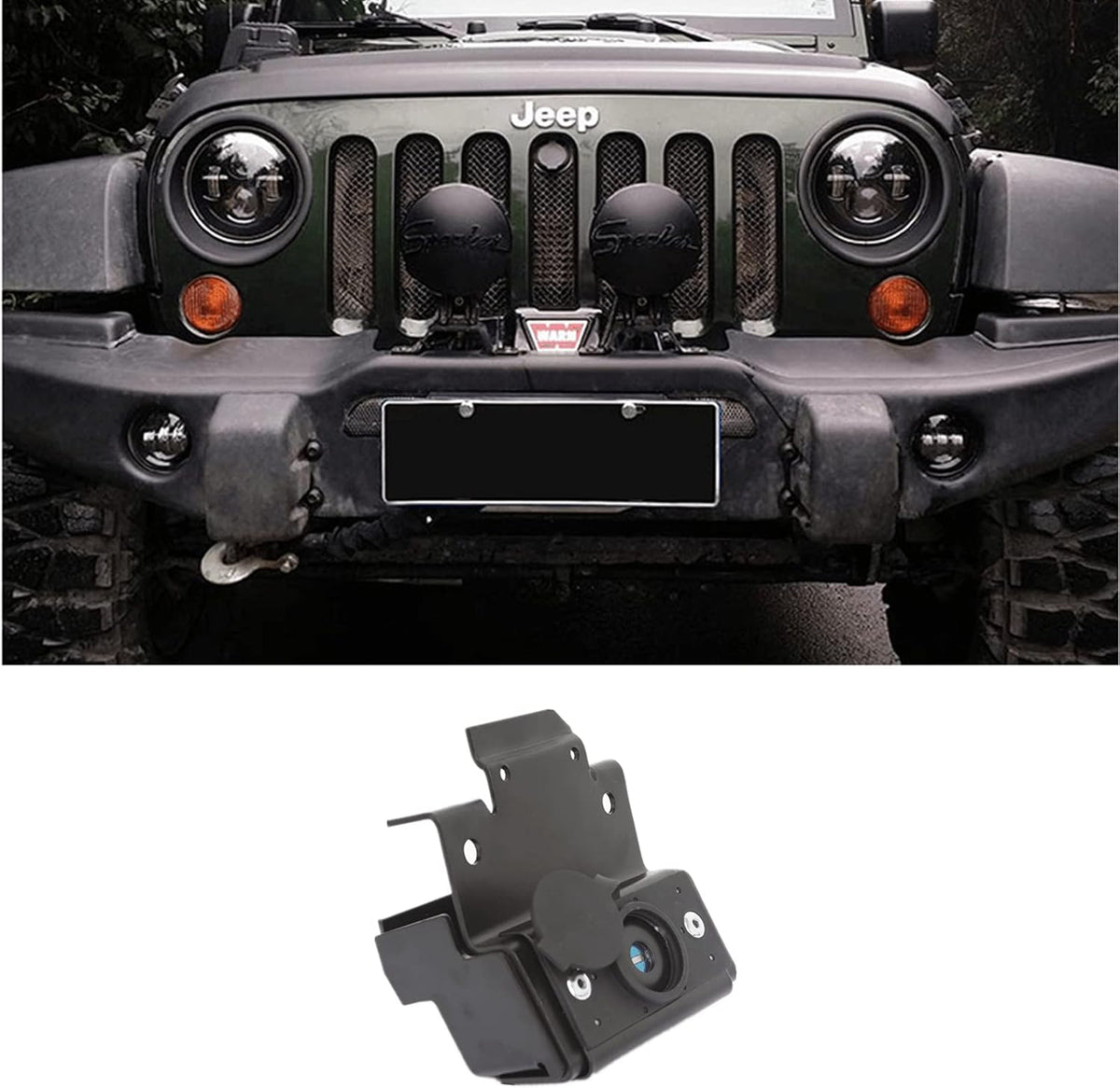 Anti-Theft Hood Lock for Jeep Wrangler JL, Pack of 2 Q340