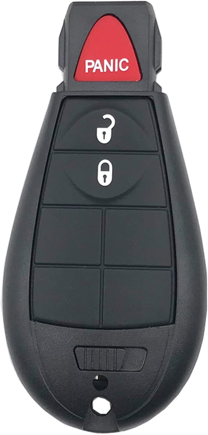 3 Buttons Key Fob Case Shell for Dodge Ram Truck M929