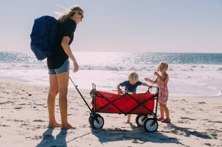 Red Sand-Free Beach Wagon R22246