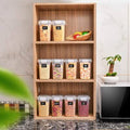 1.6L 10 Pcs Plastic Food Storage Containers with Lids Airtight B51295