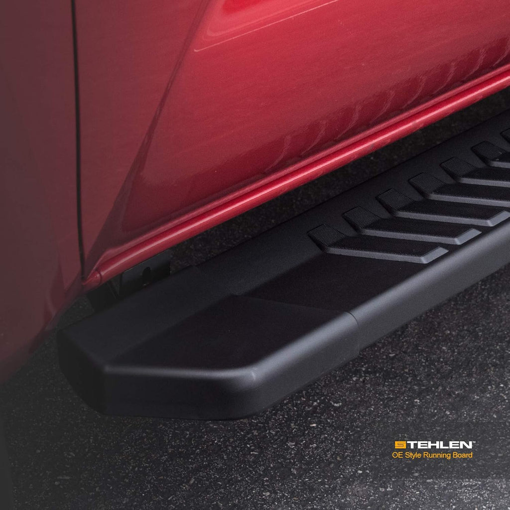Matte Black Aluminum Running Boards Z175