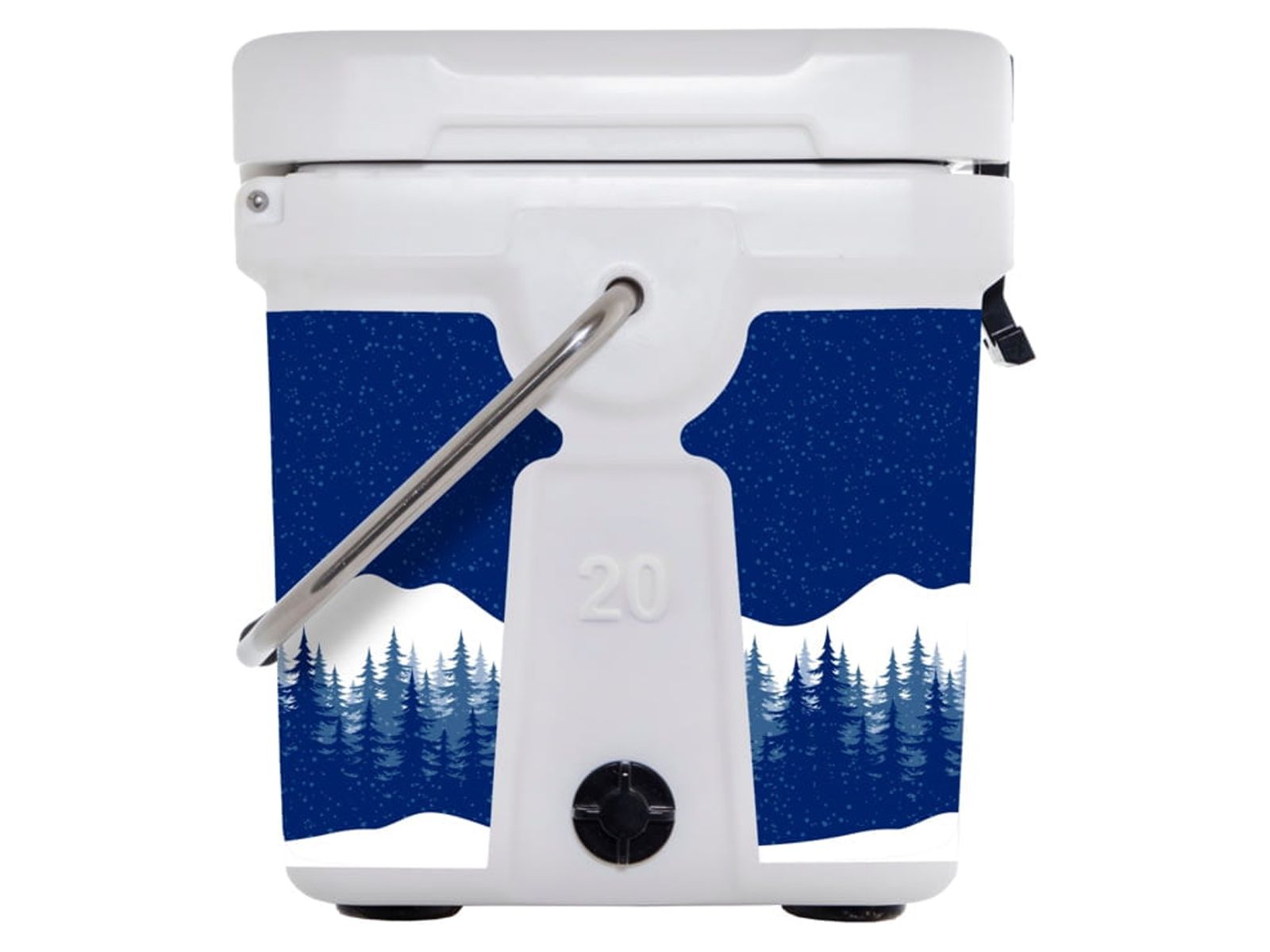 White Hard Cooler Z42197