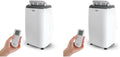 Portable Air Conditioner with Remote Control, 10,000 BTU, White X913378