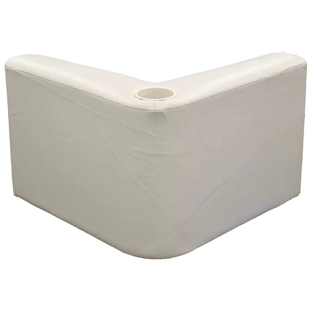 Gray Green Pontoon Boat Seat Corner Cushion N3473