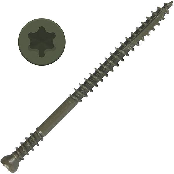 2-1/2x22 Finish Screws with White Head W80024