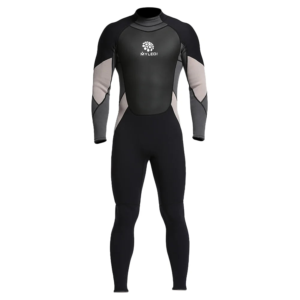 Men's 3mm Back Zip Full Body Wetsuit A33006