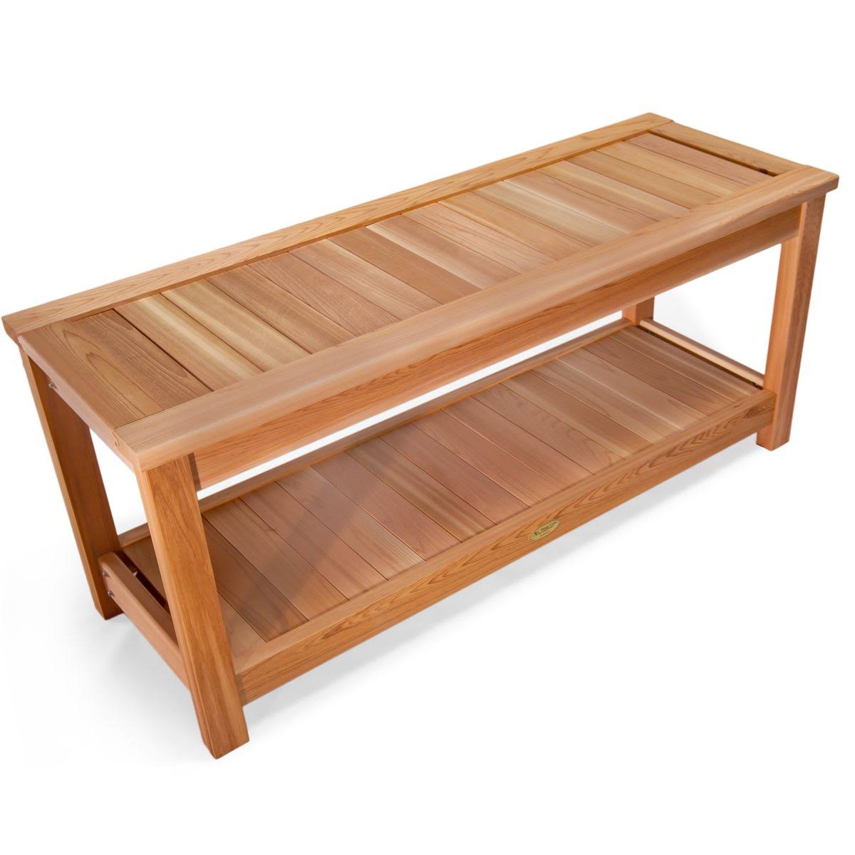 Cedar Sauna Bench O42660