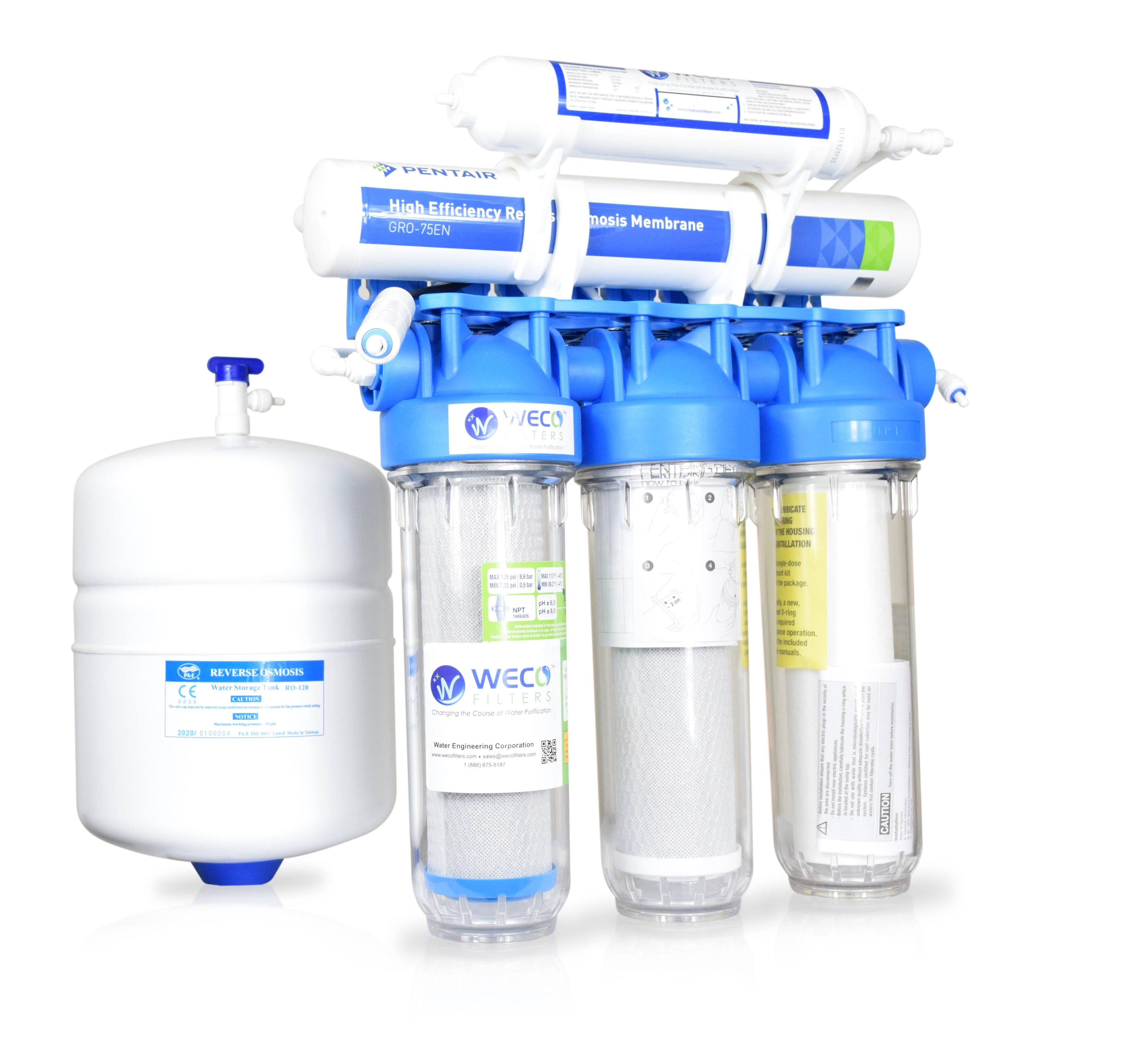 Undersink Reverse Osmosis Drinking Water Filtration System R372