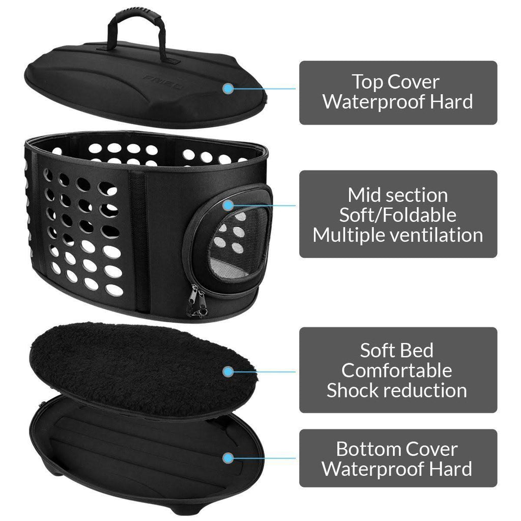 23-Inch Large Hard Cover Pet Carrier W1203
