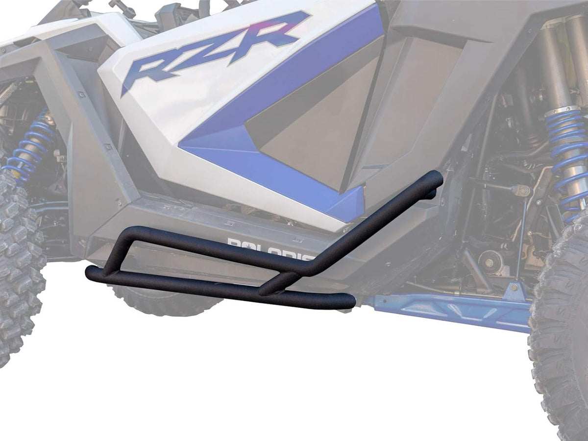 Wrinkle Black Bolt-on Rock Sliders P35025